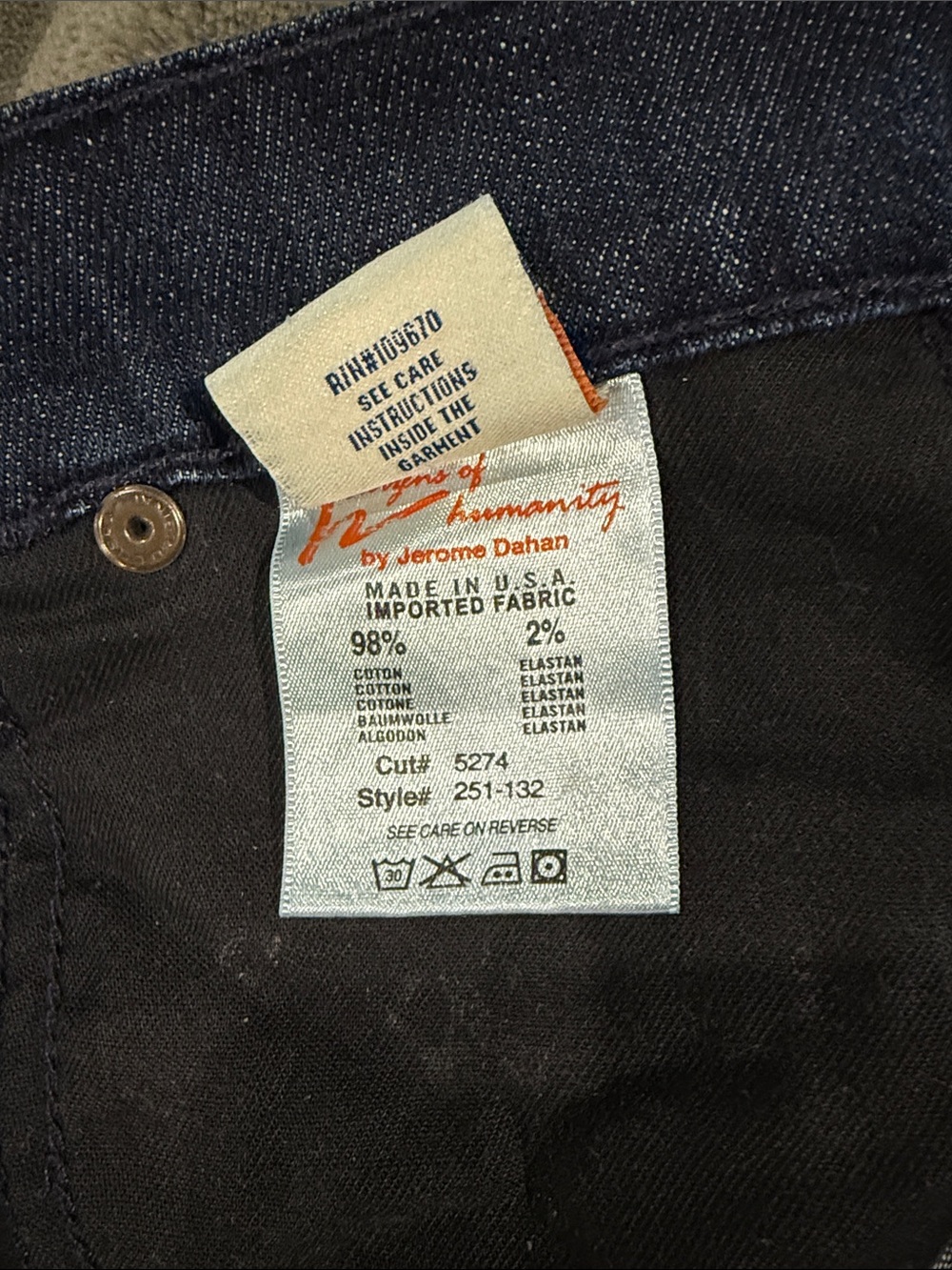 Citizens Of Humanity Indigo Flare Jeans - Picture 6 of 10